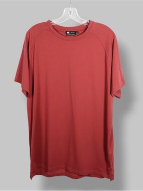 Le 31 Simons Red Essential Crew Neck T-Shirt Men’s Size XL